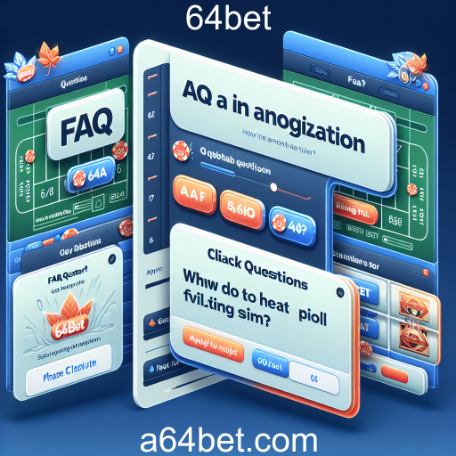 Entenda a Importância da Seção de Perguntas Frequentes na 64bet